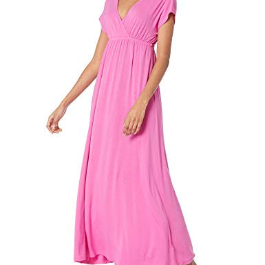Amazon Essentials Women's Waisted Maxi Dress (Available in Plus Size)