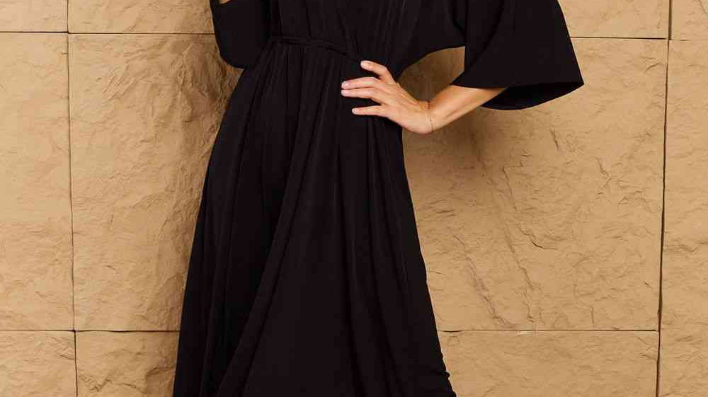 Best Line Midi Dress Looks with Sleeves