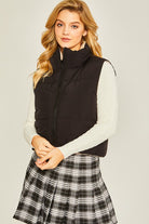 Woven Solid Reversible Vest - Guy Christopher 