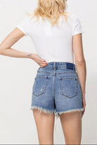 XS-S-M-L - DISTRESSED RIGID MOM SHORTS - Guy Christopher 