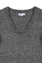 V-Neck Sweater Maxi Dress - Guy Christopher 