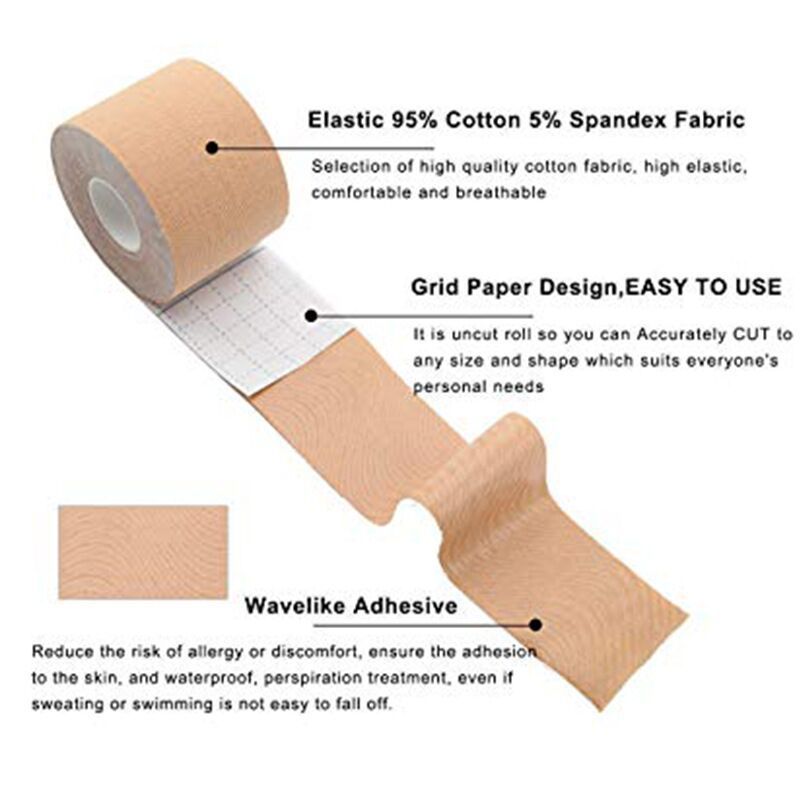 Free to Cut Anti Exposure Force Cloth Lifting Roll Large Chest and Breast Lifting Stickers Tape - Guy Christopher 