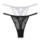 2PCS/Set Mesh Transparent Thong Women Panties Underwear Women Seamless G-String Female Underpants Intimates Lingerie S-XL - Guy Christopher 