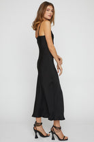 SMOCKED BACK MAXI DRESS - Guy Christopher 