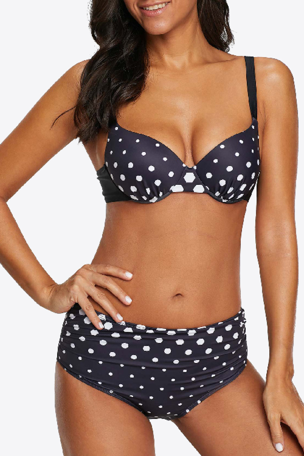 Summer Lovin' Polka Dot Bikini Set - Embrace your natural elegance and romance the waves with unparalleled beauty and comfort. - Guy Christopher 