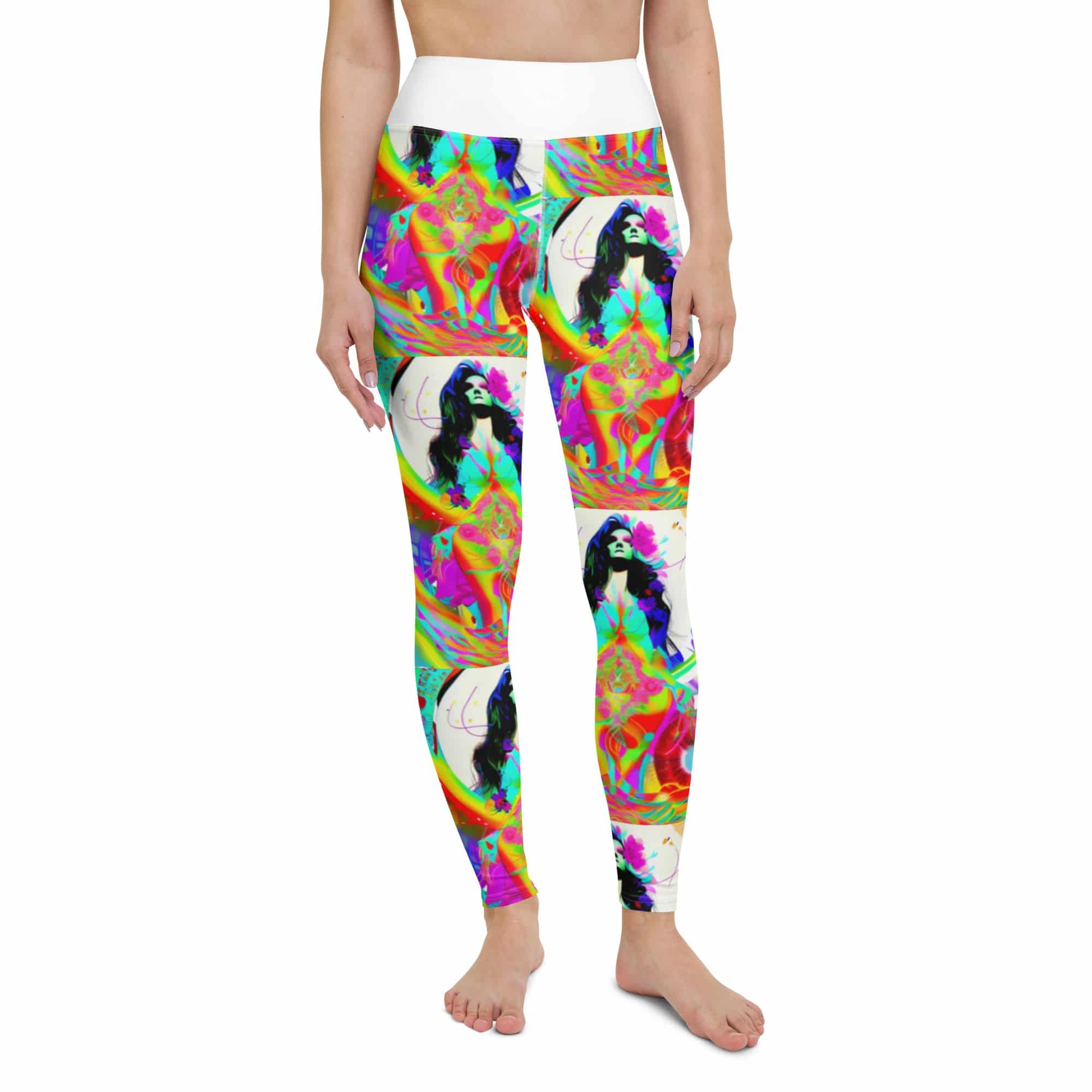 Walking on Clouds Leggings - Embrace a Love Story of Comfort and Sustainability - Float Like a Celestial Beauty. - Guy Christopher 