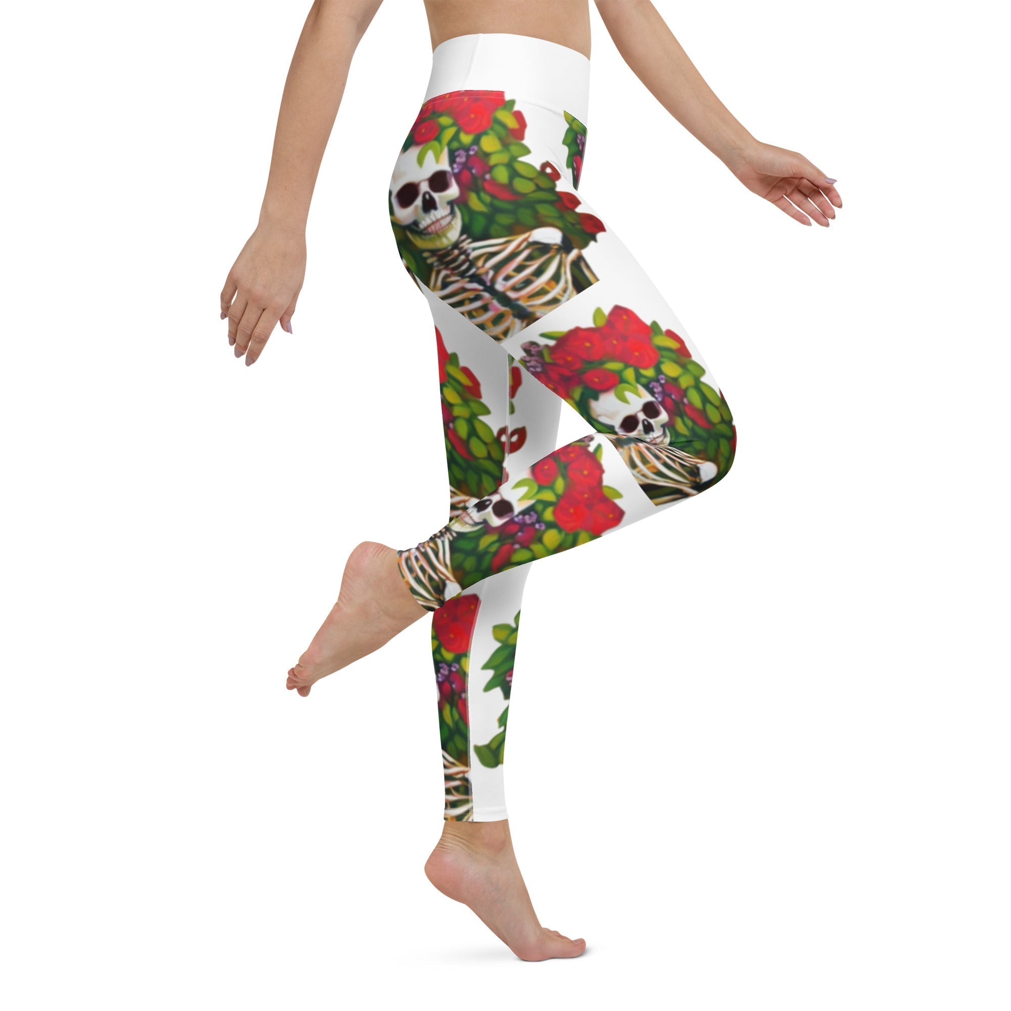 Wings of Enchantment - Elevate your Yoga Practice to Heavenly Heights with these Magical Leggings - Guy Christopher 
