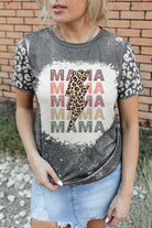 Unleash Your Inner Royalty with Mama Leopard Lightning Graphic T-Shirt - Reign in Style and Captivate Hearts - Guy Christopher 