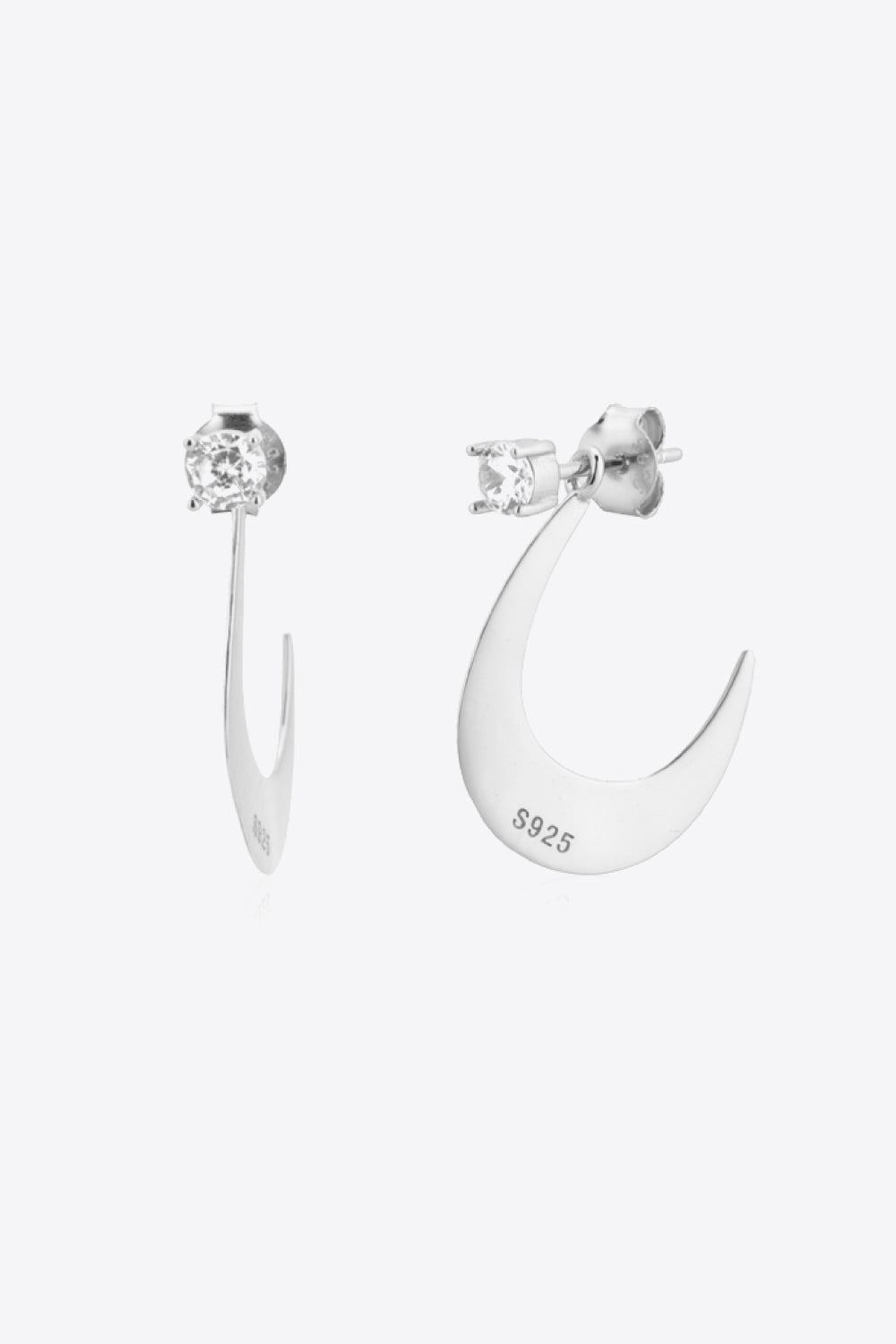 Zircon 925 Sterling Silver Earrings - Guy Christopher 