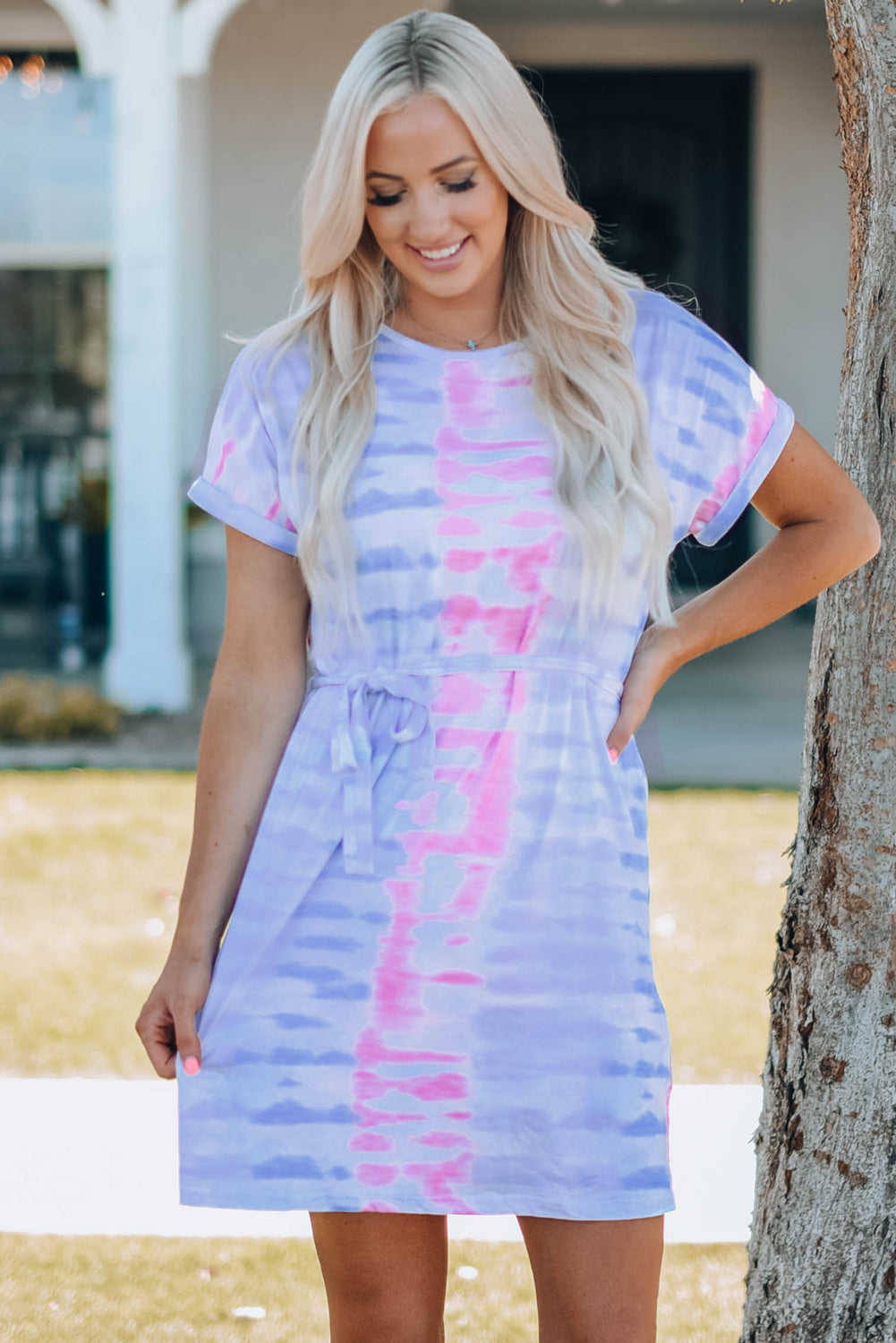 Summer Love Story Dress - Ignite Your Inner Goddess and Captivate Hearts with Enchanting Tie-Dye Magic. - Guy Christopher 