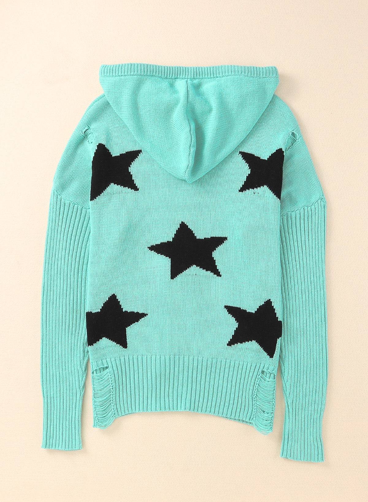 Starlight Embrace Hooded Sweater - Wrap Yourself in Heavenly Love - Feel Like a Goddess - Guy Christopher 