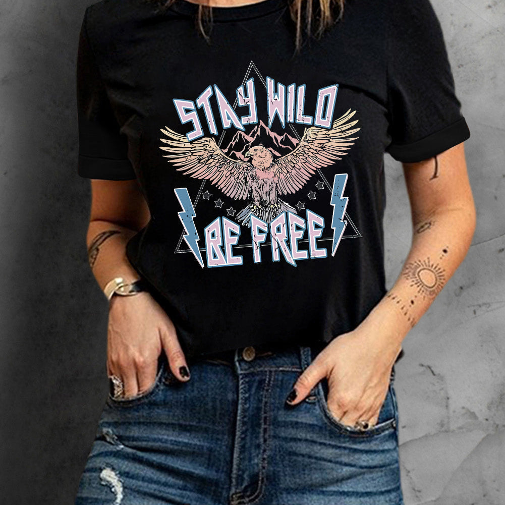 Wild and Free - Unleash your untamed essence with our captivating graphic tee! - Guy Christopher 