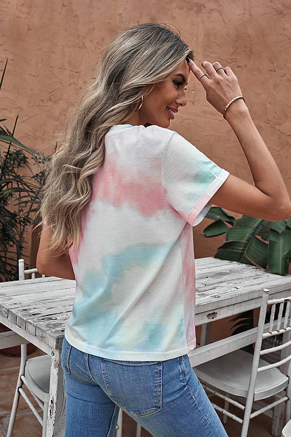 Tie-Dye Graphic Tee Shirt - Embrace the Spirit of Sweet Summer Days - Let Your Carefree Soul Shine - Guy Christopher 
