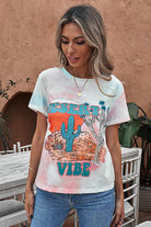 Tie-Dye Graphic Tee Shirt - Embrace the Spirit of Sweet Summer Days - Let Your Carefree Soul Shine - Guy Christopher 