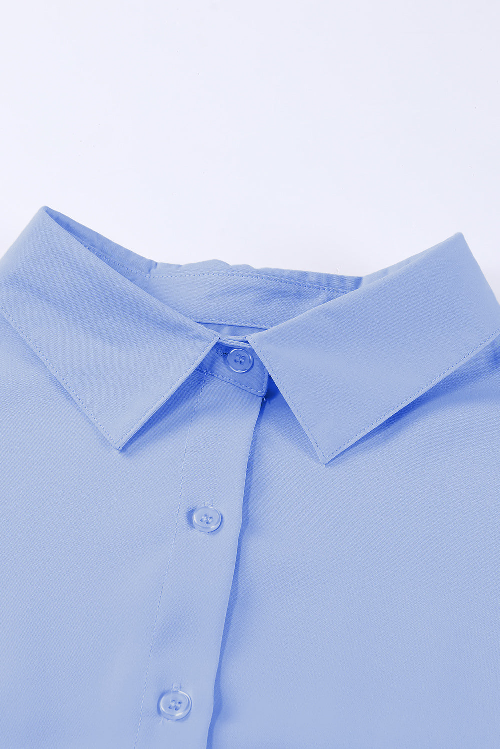 Three-Quarter Sleeve Slit Shirt - Guy Christopher 