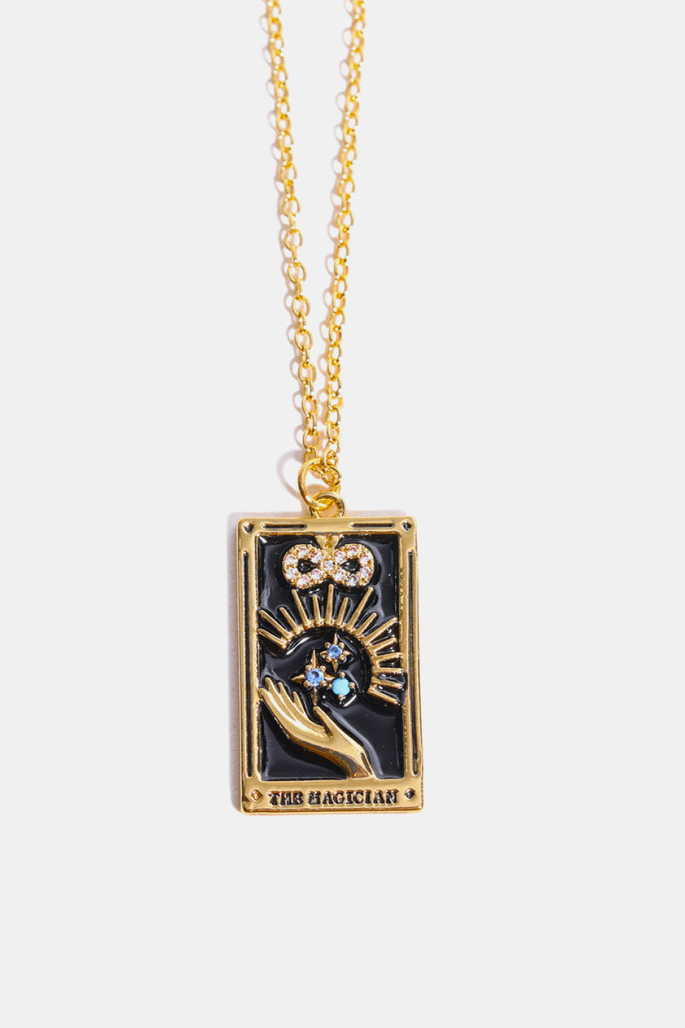 Tarot Card Pendant Stainless Steel Necklace - Guy Christopher 