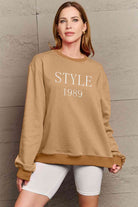 Simply Love Full Size STYLE 1989 Graphic Sweatshirt - Guy Christopher 