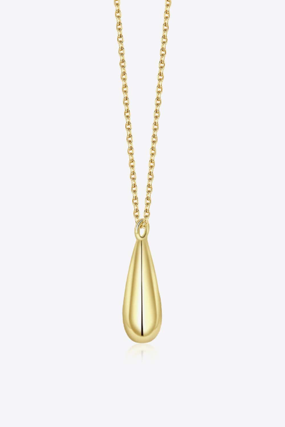 18K Gold-Plated Pendant Necklace - Guy Christopher 