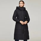 2021 winter doudoune women's clothing bunding puffy coat ultra light jacket detachable hat cotton coat khaki 82018 - Guy Christopher