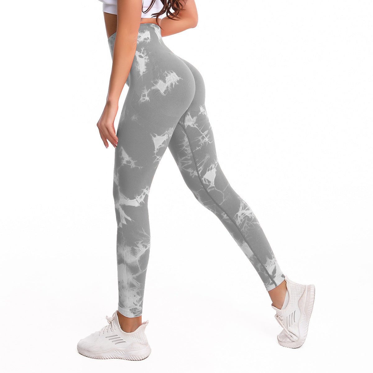 2022 Tie Dye Sexy Workout Clothing Scrunch Butt Tights Seamless High Waist Women Yoga Leggings - Guy Christopher