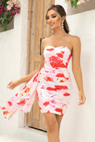 Sweetheart Neck Strapless Dress - Guy Christopher 