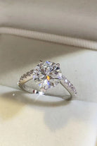 3 Carat Moissanite 925 Sterling Silver Ring - Guy Christopher 