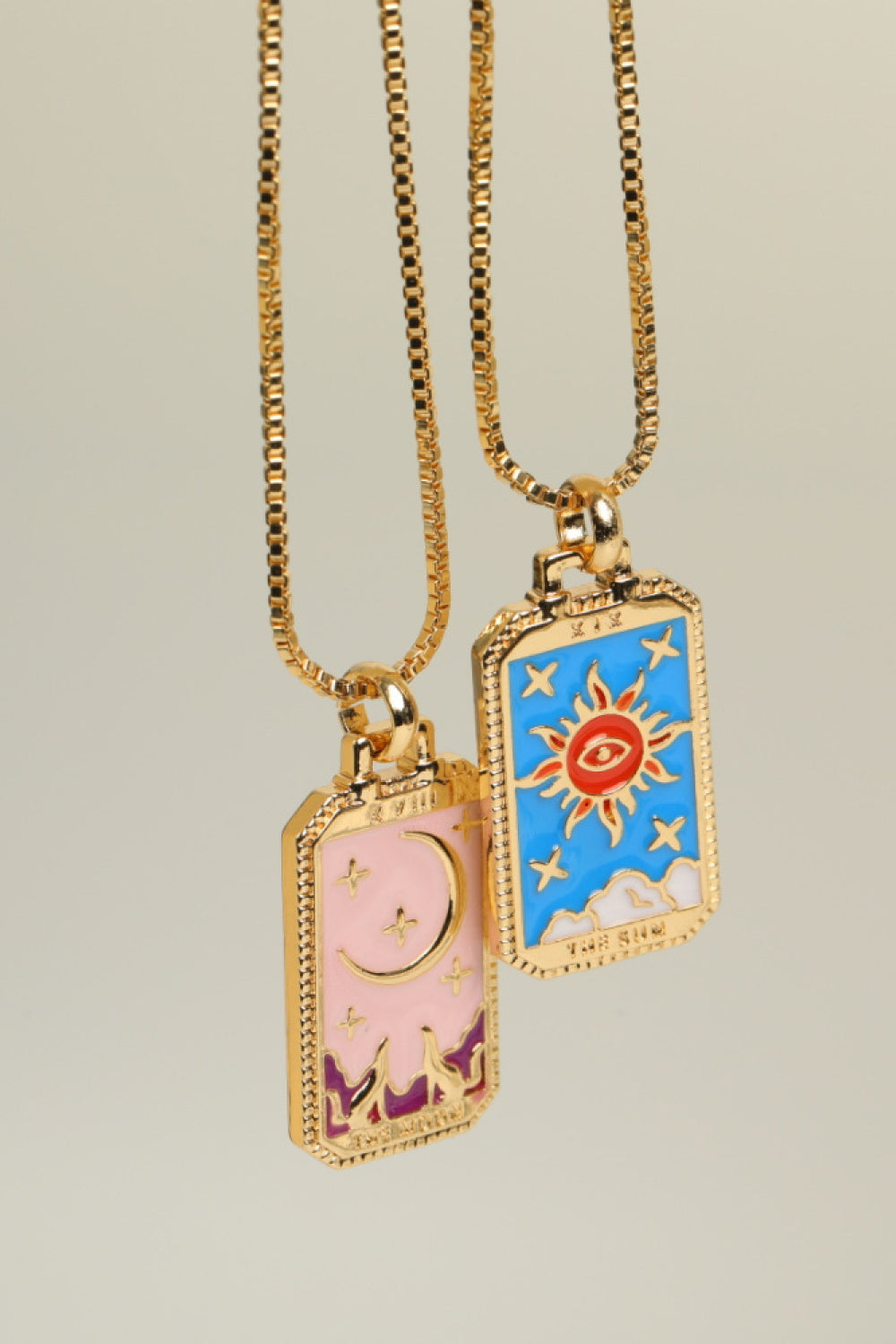 Tarot Card Pendant Copper Necklace - Guy Christopher 