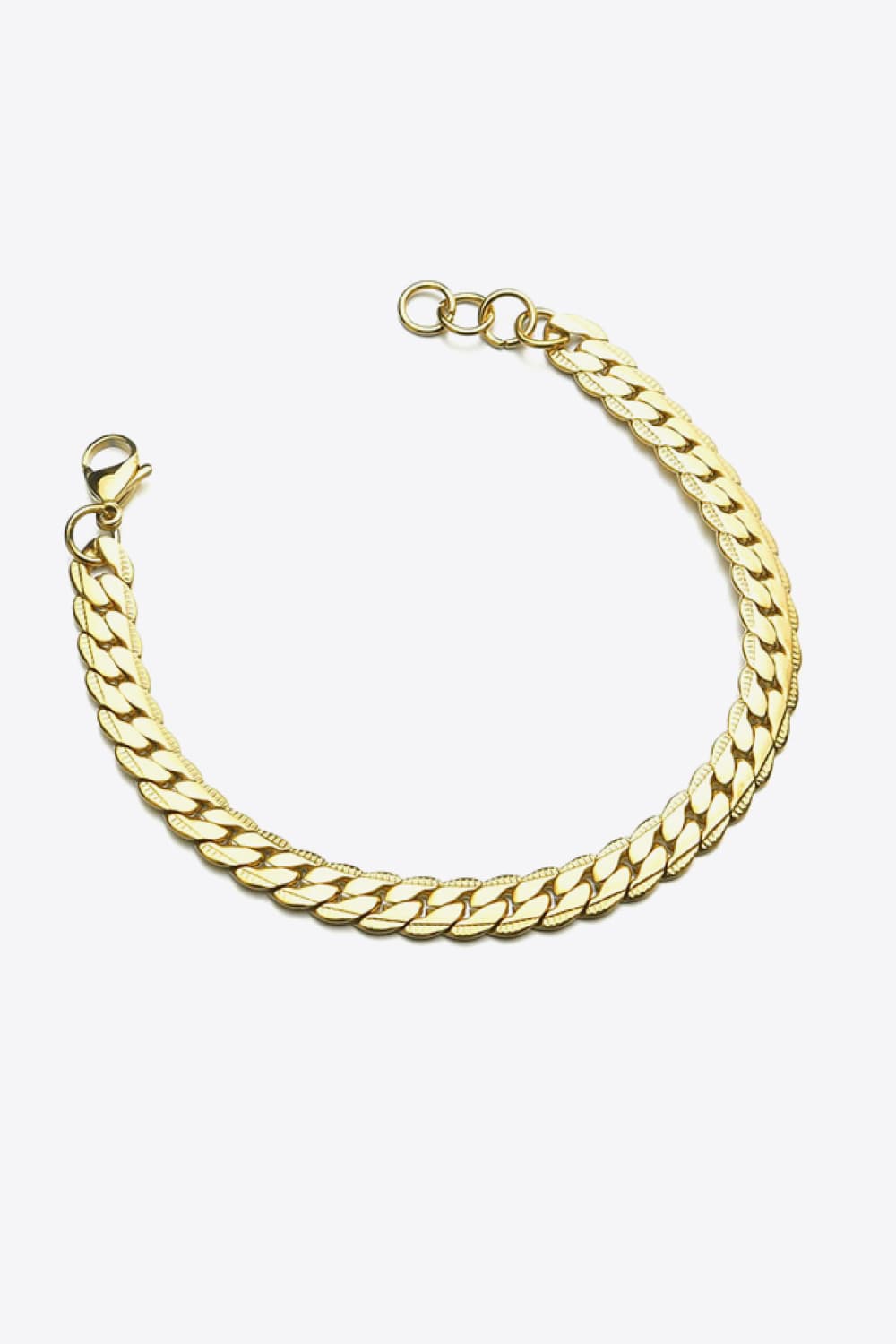 Stainless Steel Curb Chain Bracelet - Guy Christopher 