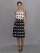 Triangles Midi Skirt - Guy Christopher 