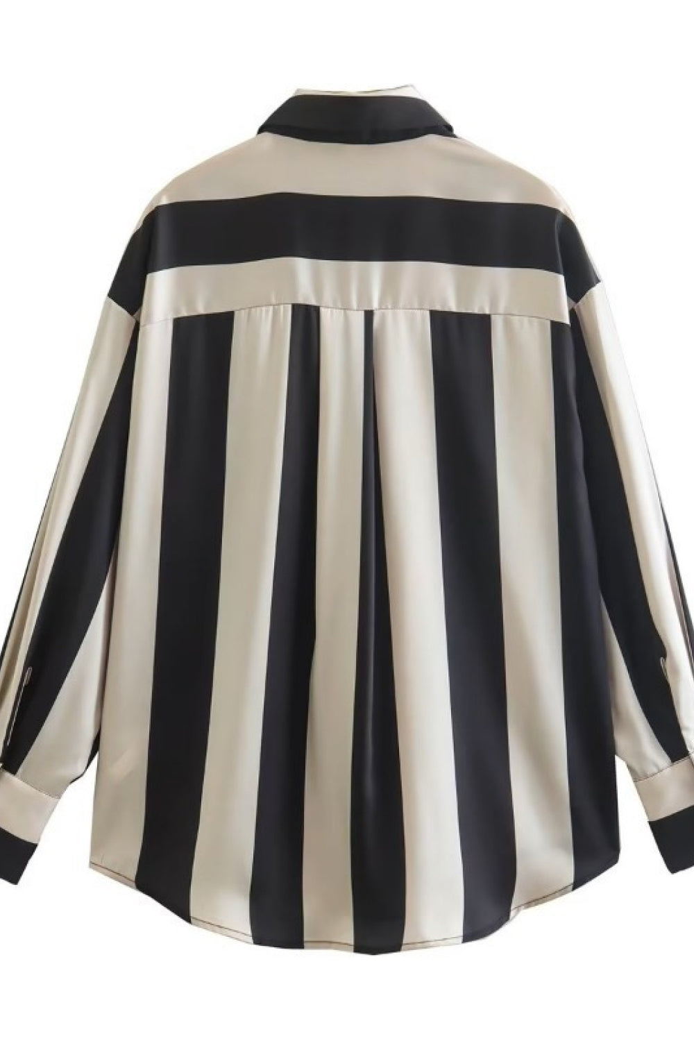 Striped Dropped Shoulder Shirt - Guy Christopher 