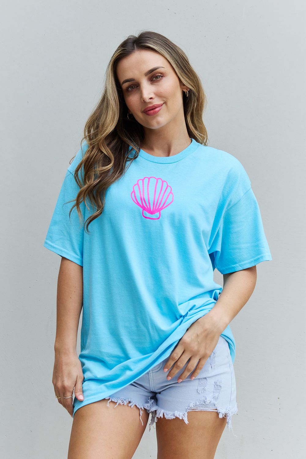 Sweet Claire "More Beach Days" Oversized Graphic T-Shirt - Guy Christopher 