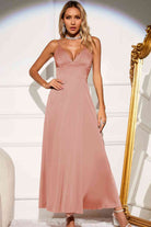 Spaghetti Strap Maxi Dress - Guy Christopher 