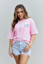 Sweet Claire "Wish You Were Here" Oversized Graphic T-Shirt - Guy Christopher 