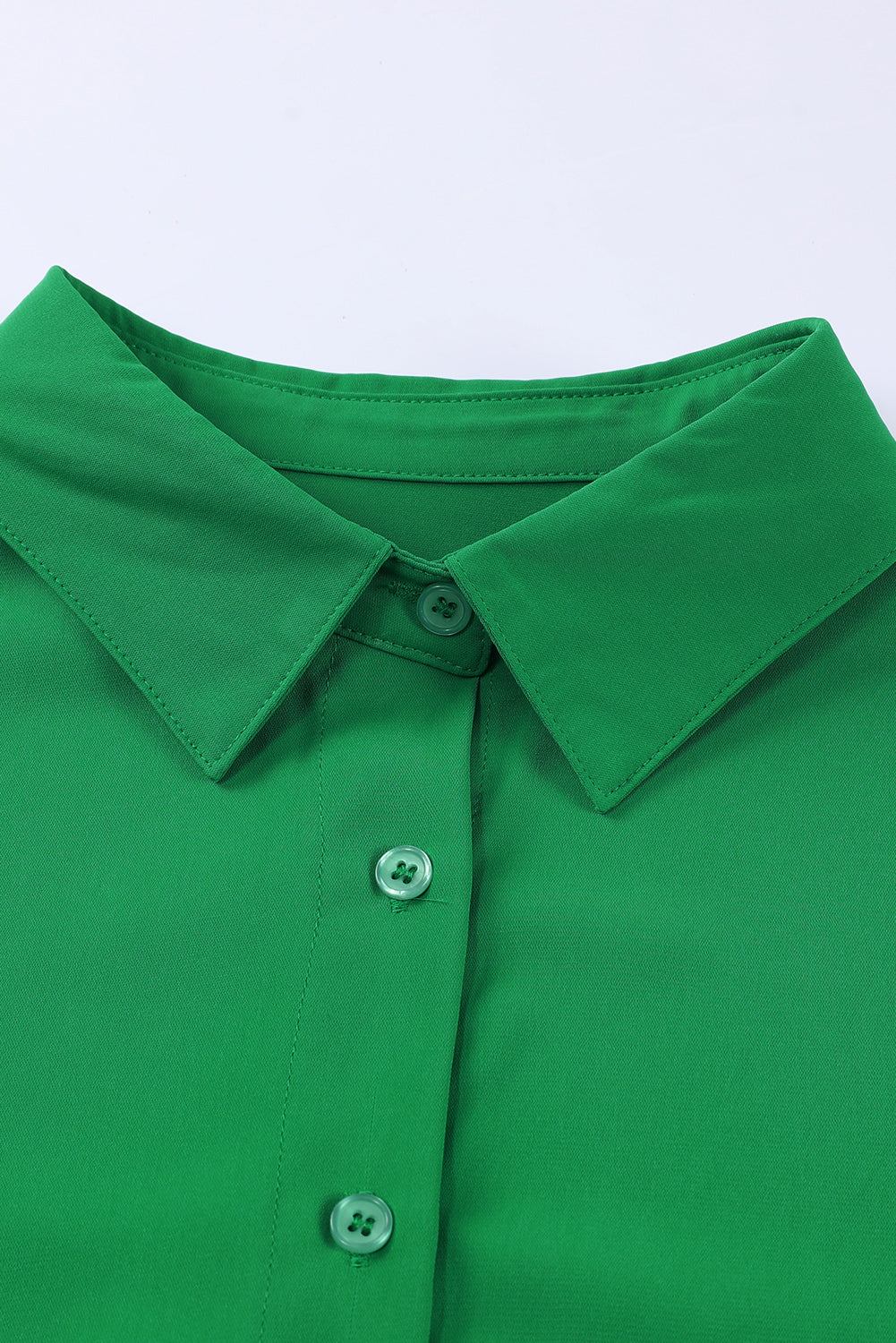 Three-Quarter Sleeve Slit Shirt - Guy Christopher 