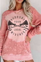 SUPPORT YOUR LOCAL WITCHES Graphic Sweatshirt - Guy Christopher 