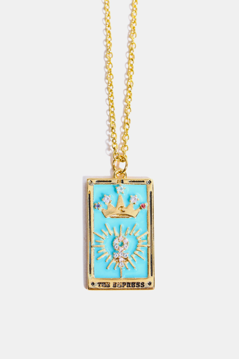 Tarot Card Pendant Stainless Steel Necklace - Guy Christopher 
