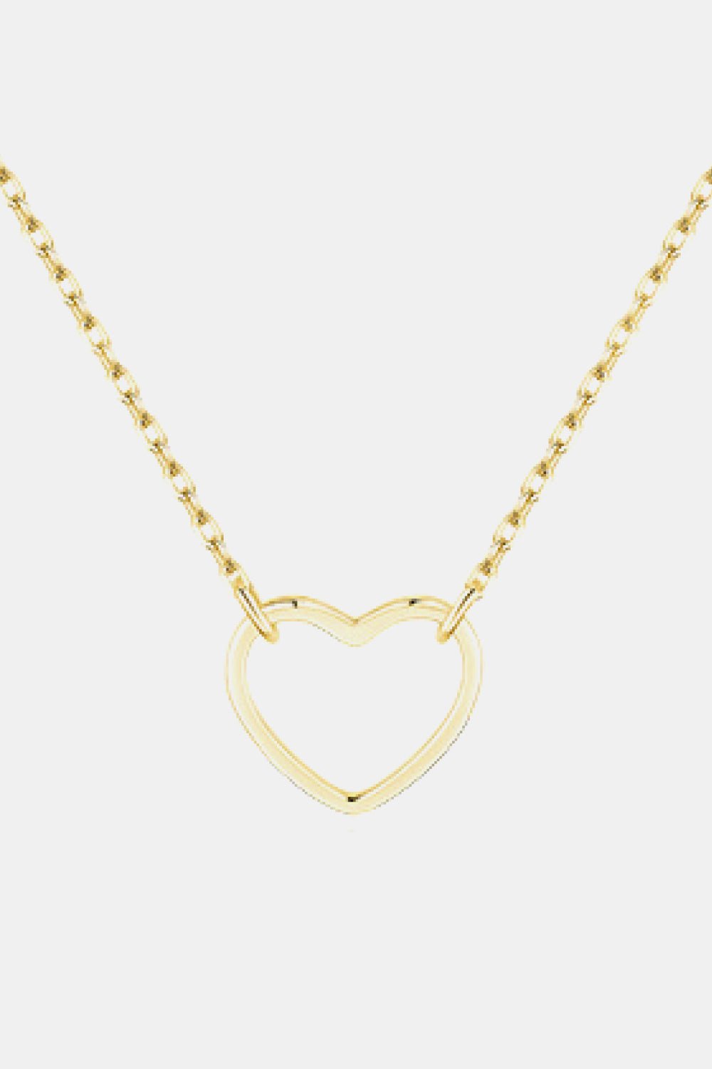 925 Sterling Silver Heart Shape Pendant Necklace - Guy Christopher