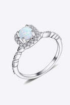 925 Sterling Silver Inlaid Opal Ring - Guy Christopher