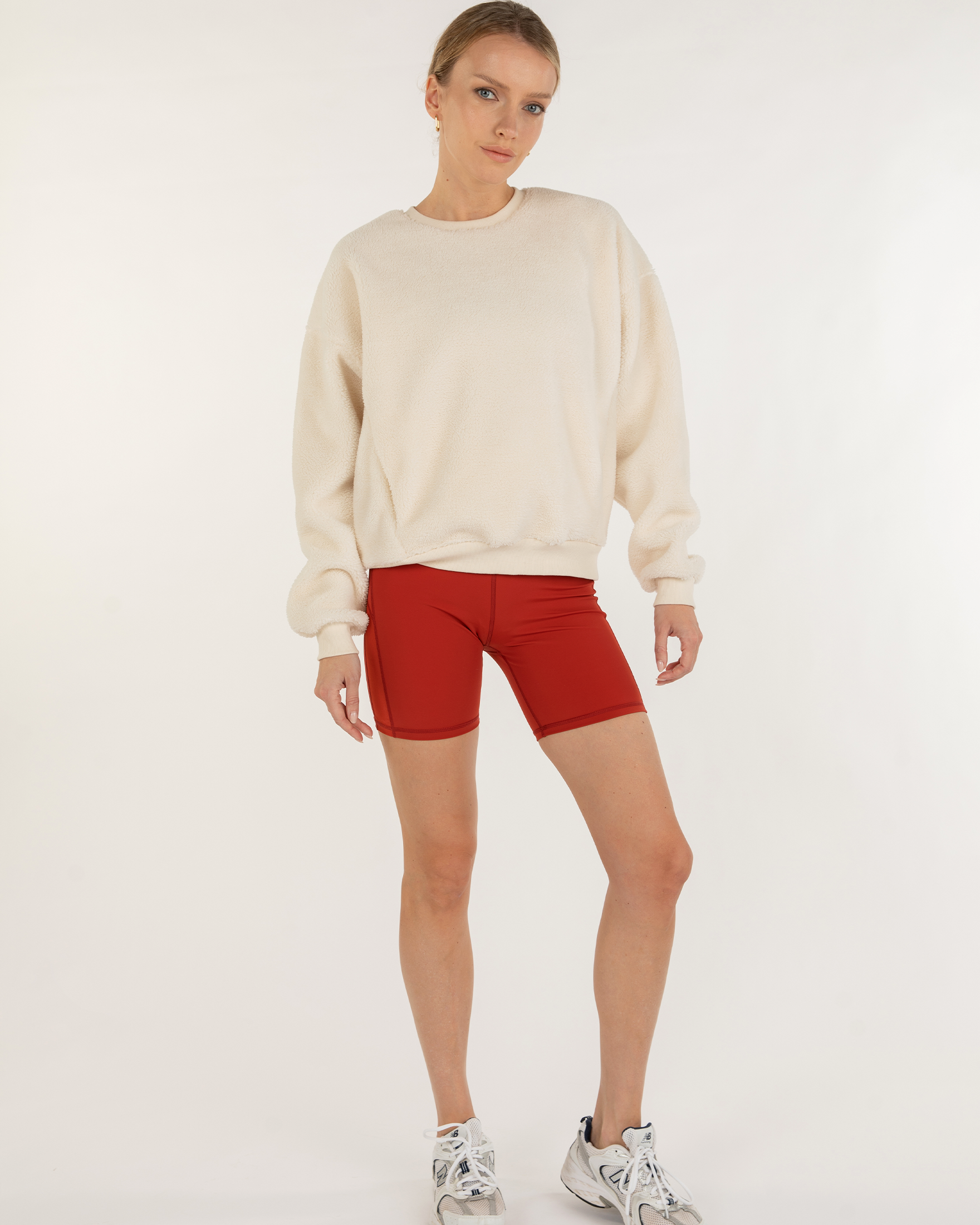 Teddy Sherpa Sweatshirt Micro-Fleece Lined - Guy Christopher 