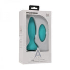 A-play Vibe Experienced Rechargeable Silicone Anal Plug With Remote Teal - Guy Christopher