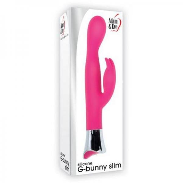 Adam & Eve Silicone G-bunny Slim Pink - Guy Christopher