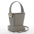 Amber Leather Bucket Bag Gray - Guy Christopher