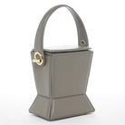 Amber Leather Bucket Bag Gray - Guy Christopher