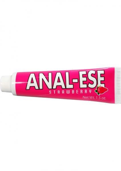 Anal Ese Anal Lubricant Strawberry 1.5oz - Guy Christopher