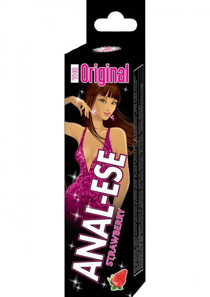Anal-Ese Flavored Desensitizing Anal Gel Strawberry .5oz - Guy Christopher