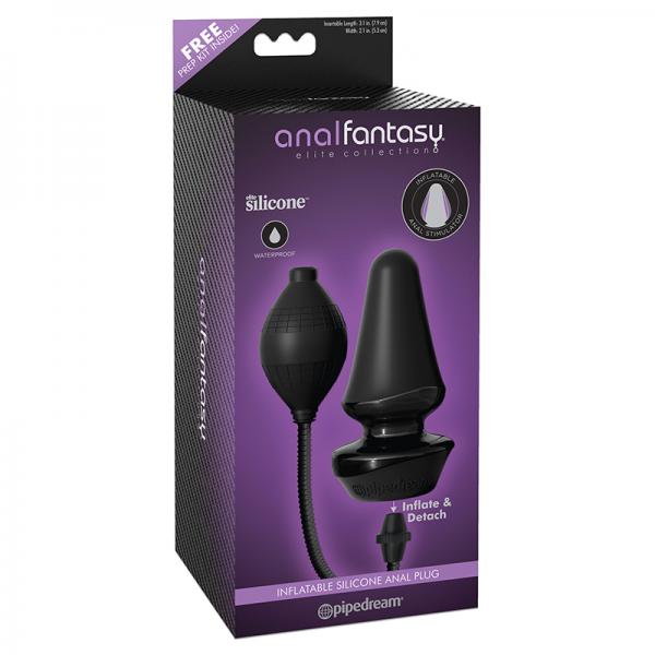 Anal Fantasy Elite Inflatable Silicone Butt Plug - Guy Christopher