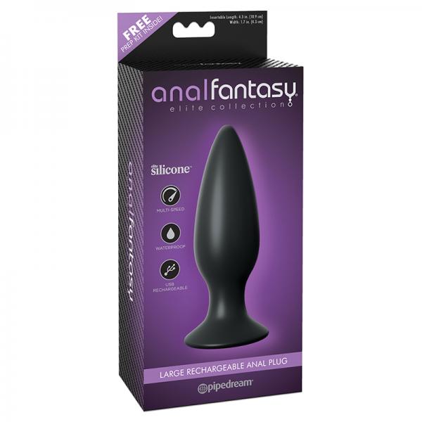 Anal Fantasy Elite Large Rechargeable Anal Plug - Guy Christopher