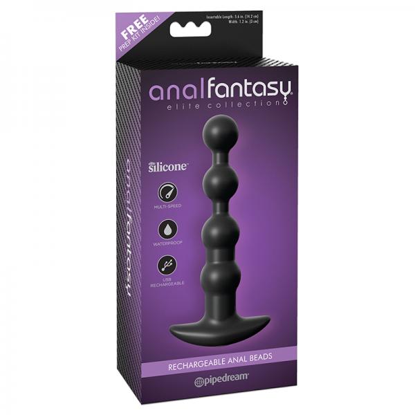 Anal Fantasy Elite Rechargeable Anal Beads - Guy Christopher