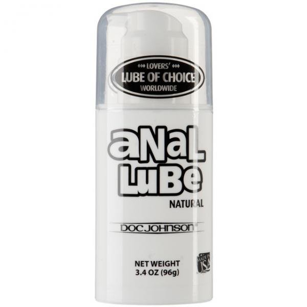 Anal Lube Natural 3.4oz Airless Pump - Guy Christopher