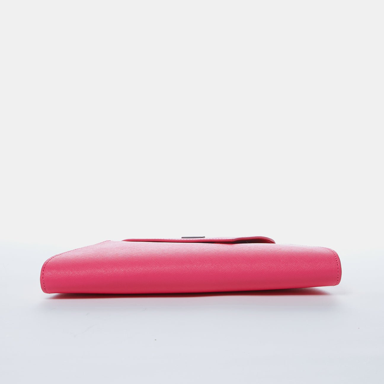 Angelica Hot Pink Leather Clutch Bag - Guy Christopher